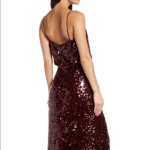 WAYF SEQUIN GOWN NWT - Picture 2 of 9